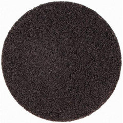 3M - 2" Disc Diam, 80 Grit, Aluminum Oxide Quick Change Disc - Type R Attaching System, Coated, Brown, Medium Grade, 25,000 RPM, 361F Series - Benchmark Tooling