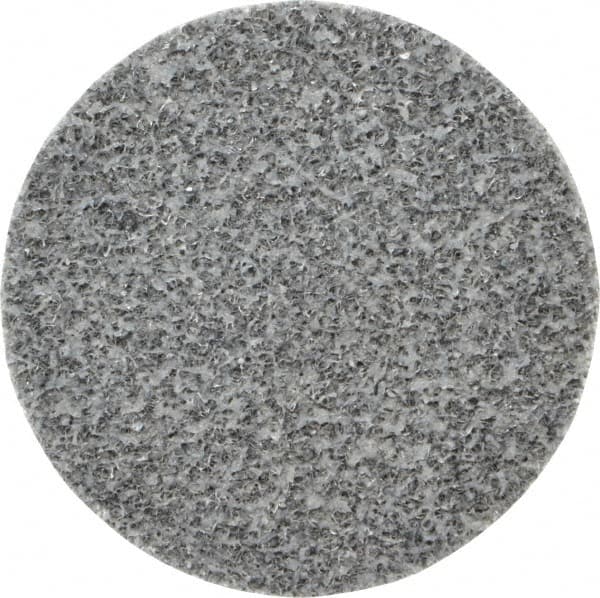 3M - 2" Disc Diam, Aluminum Oxide Quick Change Disc - Type R Attaching System, Nonwoven, Gray, Medium Grade, 22,100 RPM - Benchmark Tooling