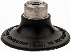 3M - 2" Diam Quick-Change Type R Disc Backing Pad - Medium Density, 25,000 RPM, Roloc TR Compatible - Benchmark Tooling
