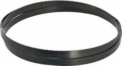 Starrett - 10 TPI, 5' 8" Long x 1/2" Wide x 0.025" Thick, Welded Band Saw Blade - Carbon Steel, Toothed Edge, Raker Tooth Set, Flexible Back, Contour Cutting - Benchmark Tooling