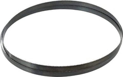 Starrett - 10 TPI, 7' 6" Long x 1/2" Wide x 0.025" Thick, Welded Band Saw Blade - Carbon Steel, Toothed Edge, Raker Tooth Set, Flexible Back, Contour Cutting - Benchmark Tooling
