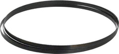 Starrett - 14 TPI, 7' 9-1/2" Long x 3/8" Wide x 0.025" Thick, Welded Band Saw Blade - Carbon Steel, Toothed Edge, Raker Tooth Set, Flexible Back, Contour Cutting - Benchmark Tooling