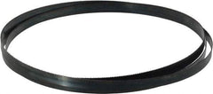 Starrett - 14 TPI, 8' Long x 1/2" Wide x 0.025" Thick, Welded Band Saw Blade - Carbon Steel, Toothed Edge, Raker Tooth Set, Flexible Back, Contour Cutting - Benchmark Tooling
