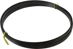 Starrett - 10/S TPI, 19' 6" Long x 5/8" Wide x 0.032" Thick, Welded Band Saw Blade - Carbon Steel, Toothed Edge, Raker Tooth Set, Flexible Back, Contour Cutting - Benchmark Tooling