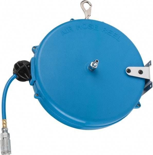 PRO-SOURCE - 28' Spring Retractable Hose Reel - 150 psi, Hose Included - Benchmark Tooling