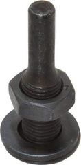 Weiler - 3/8" Arbor Hole to 1/4" Shank Diam Drive Arbor - For 3" Small Diam Wheel Brushes - Benchmark Tooling