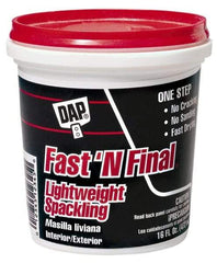 DAP - 1 Pt Drywall/Plaster Repair - White - Benchmark Tooling