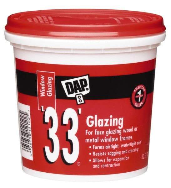 DAP - 32 oz Glazing Compound - White - Benchmark Tooling