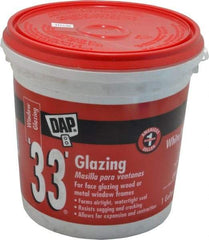 DAP - 1 Gal Glazing Compound - White - Benchmark Tooling