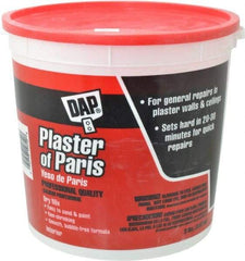 DAP - 8 Lb Drywall/Plaster Repair - White, Plaster of Paris - Benchmark Tooling