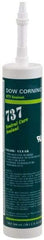 Dow Corning - 10.1 oz Cartridge Clear RTV Silicone Joint Sealant - -85 to 350°F Operating Temp, 14 min Tack Free Dry Time, 24 hr Full Cure Time, Series 737 - Benchmark Tooling