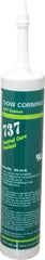 Dow Corning - 10.1 oz Cartridge Black RTV Silicone Joint Sealant - -85 to 350°F Operating Temp, 14 min Tack Free Dry Time, 24 hr Full Cure Time, Series 737 - Benchmark Tooling