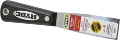 Hyde Tools - 1-1/4" Wide Steel Putty Knife - Stiff, Nylon Handle, 7-1/2" OAL - Benchmark Tooling