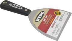 Hyde Tools - 5" Wide Carbon Steel Taping Knife - Flexible, Nylon Handle, 8-1/4" OAL - Benchmark Tooling