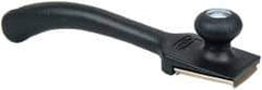 Hyde Tools - Carbon Steel 4-Edge Scraper - 2-5/8" Blade Width, 7-1/2" Long Plastic Handle - Benchmark Tooling