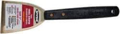 Hyde Tools - Stiff Brass Chisel Scraper - 3" Blade Width, Polypropylene Handle - Benchmark Tooling