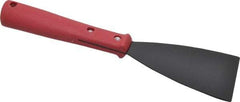 Hyde Tools - Stiff Carbon Steel Stiff Chisel - 3" Blade Width, Plastic Handle - Benchmark Tooling