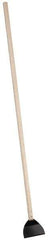 Hyde Tools - Stiff Carbon Steel Bent Scraper - 6" Blade Width, 55" Long Hardwood Handle - Benchmark Tooling
