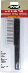 Hyde Tools - 3.8" Wide Brush Comb - Polypropylene & Stainless Steel - Benchmark Tooling