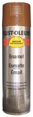 Rust-Oleum - Chestnut Brown, 15 oz Net Fill, Gloss, Enamel Spray Paint - 14 Sq Ft per Can, 15 oz Container, Use on Rust Proof Paint - Benchmark Tooling