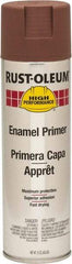 Rust-Oleum - 15 oz Flat Red Enamel Spray Primer - 14 Sq Ft Coverage - Benchmark Tooling