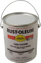 Rust-Oleum - 1 Gal White High Gloss Finish Industrial Enamel Paint - Interior/Exterior, Direct to Metal, <450 gL - Benchmark Tooling