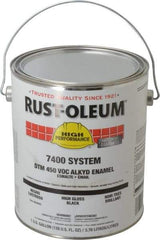 Rust-Oleum - 1 Gal Black High Gloss Finish Industrial Enamel Paint - Interior/Exterior, Direct to Metal, <450 gL VOC Compliance - Benchmark Tooling