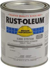 Rust-Oleum - 1 Pt Finish Coat Activator - 200 to 350 Sq Ft/Gal Coverage, <250 g/L VOC Content - Benchmark Tooling