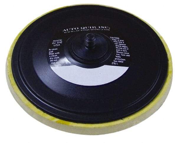 Florida Pneumatic - 6" Diam Disc Backing Pad - Soft Density, 12,000 RPM - Benchmark Tooling