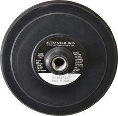 AutoQuip - 6" Diam Adhesive/PSA Disc Backing Pad - Firm Density, 8,000 RPM - Benchmark Tooling