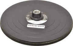 AutoQuip - 8" Diam Adhesive/PSA Disc Backing Pad - Firm Density, 4,800 RPM - Benchmark Tooling