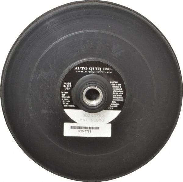 AutoQuip - 7" Diam Hook & Loop Disc Backing Pad - Firm Density, 6,000 RPM - Benchmark Tooling