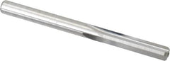 M.A. Ford - Letter E Solid Carbide 4 Flute Chucking Reamer - Straight Flute, 0.244" Straight Shank, 1" Flute Length, 3" OAL - Benchmark Tooling