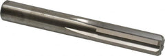 M.A. Ford - 17/32" Solid Carbide 6 Flute Chucking Reamer - Straight Flute, 0.505" Straight Shank, 1-1/2" Flute Length, 4" OAL - Benchmark Tooling