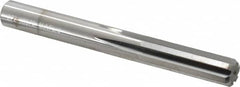 M.A. Ford - Letter X Solid Carbide 6 Flute Chucking Reamer - Straight Flute, 0.38" Straight Shank, 1-1/4" Flute Length, 3-1/2" OAL - Benchmark Tooling