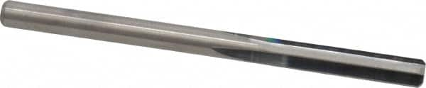 M.A. Ford - #5 Solid Carbide 4 Flute Chucking Reamer - Straight Flute, 0.198" Straight Shank, 1" Flute Length, 3" OAL - Benchmark Tooling