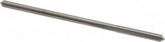 M.A. Ford - #38 Solid Carbide 4 Flute Chucking Reamer - Straight Flute, 0.096" Straight Shank, 5/8" Flute Length, 2-1/4" OAL - Benchmark Tooling