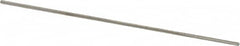 M.A. Ford - #72 Solid Carbide 4 Flute Chucking Reamer - Straight Flute, 0.025" Straight Shank, 1/4" Flute Length, 1-1/2" OAL - Benchmark Tooling