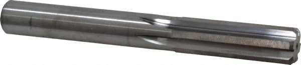 M.A. Ford - 1/2" Solid Carbide 6 Flute Chucking Reamer - Straight Flute, 0.47" Straight Shank, 1-1/2" Flute Length, 4" OAL - Benchmark Tooling