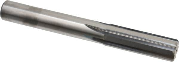 M.A. Ford - 1/2" Solid Carbide 6 Flute Chucking Reamer - Straight Flute, 0.47" Straight Shank, 1-1/2" Flute Length, 4" OAL - Benchmark Tooling