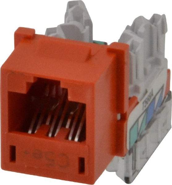 Hubbell - 8 Position, Cat5e Modular Jack - CSA Certified, RoHS Compliant, UL Listed - Benchmark Tooling