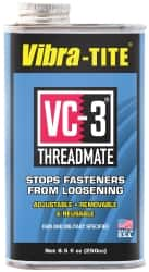 Vibra-Tite - 8.5 oz Can, Red, Low Strength Threadlocker - Series VC-3, 24 hr Full Cure Time, Hand Tool, Heat Removal - Benchmark Tooling