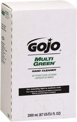 GOJO - 2 L Bag-in-Box Refill Liquid Hand Cleaner - General Duty, Green, Citrus Scent - Benchmark Tooling