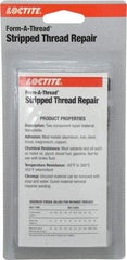 Loctite - 48 mL Syringe, Blue/Gray, Liquid Thread Repair Kit - Series 286 - Benchmark Tooling