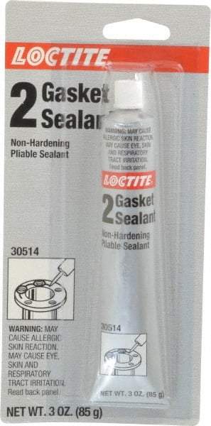 Loctite - 3 oz Tube Black Gasket Sealant - -65 to 400°F Operating Temp, Series 234 - Benchmark Tooling