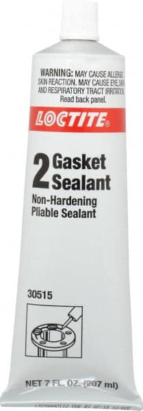 Loctite - 7 oz Tube Black Gasket Sealant - -65 to 400°F Operating Temp, Series 198 - Benchmark Tooling