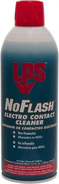 LPS - 12 Ounce Aerosol Contact Cleaner - 9,000 Volt Dielectric Strength, Nonflammable, Food Grade - Benchmark Tooling