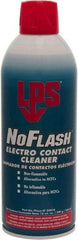 LPS - 12 Ounce Aerosol Contact Cleaner - 9,000 Volt Dielectric Strength, Nonflammable, Food Grade - Benchmark Tooling