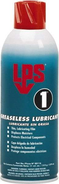 LPS - 55 Gal Drum Dry Film Penetrant/Lubricant - Clear Yellow, Food Grade - Benchmark Tooling