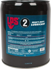 LPS - 5 Gal Pail Nondrying Film Lubricant - Clear Amber, Food Grade - Benchmark Tooling